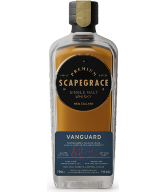 Scapegrace Scapegrace Vanguard Single Malt 0,70 ltr 46%