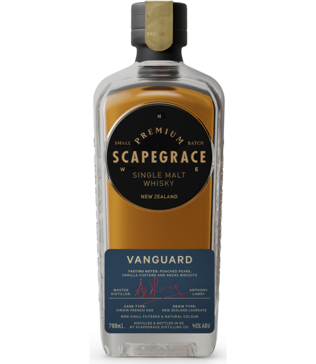 Scapegrace Vanguard Single Malt 0,70 ltr 46%