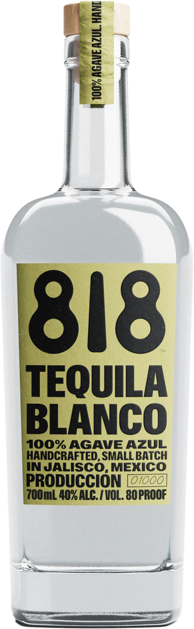 Tequila 818 Blanco 0,70 ltr 40%