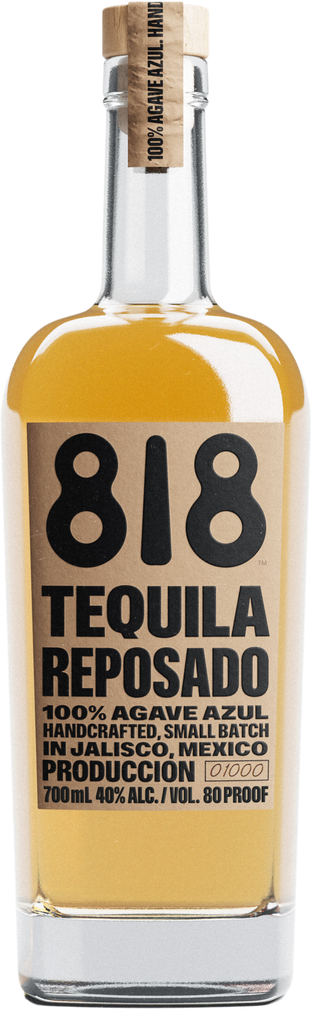 Tequila 818 Reposado 0,70 ltr 40%