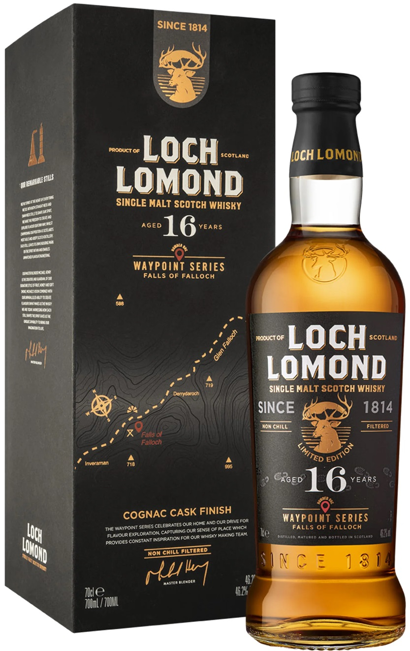 Loch Lomond 16 Years Old Waypoint Series 0,70 ltr 46,2%