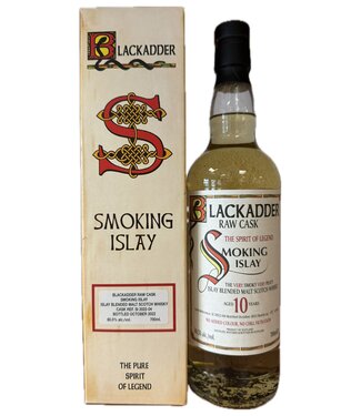 Smoking Islay Blackadder Raw Cask Smoking Islay 10 Years Old 0,70 ltr 60,5%