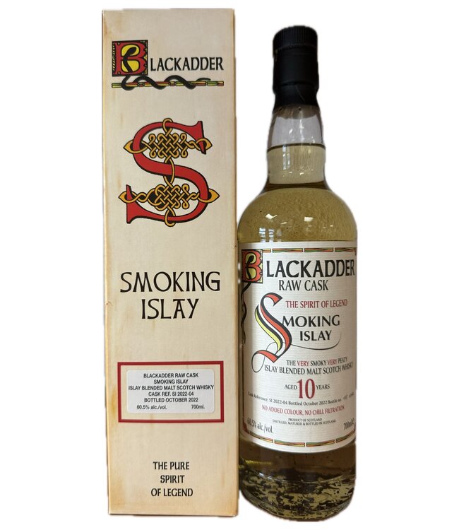 ウイスキー Blackadder Smoking Islay 700ml 61.7% ブラックアダー,SMOKING ISLAY | WHISKY PORT by GAIAFLOW