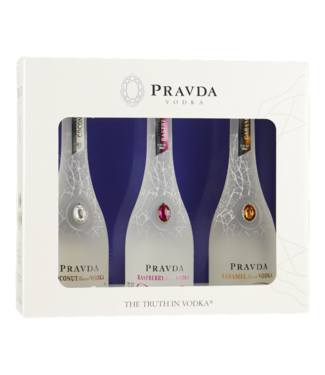 Pravda Vodka Flavours Giftpack 0,60 ltr 37,5%