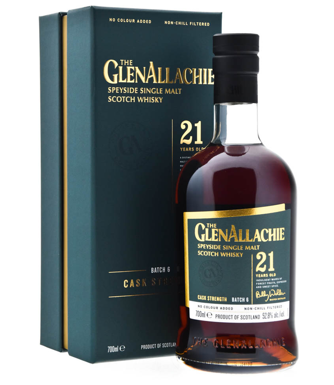 Glenallachie 21 Years Old Batch 6 0,70 ltr 52,8%