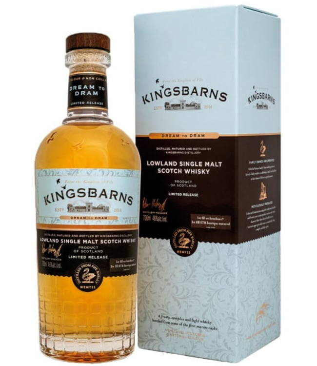 Kingsbarns Dream to Dram 0,70 ltr 46%