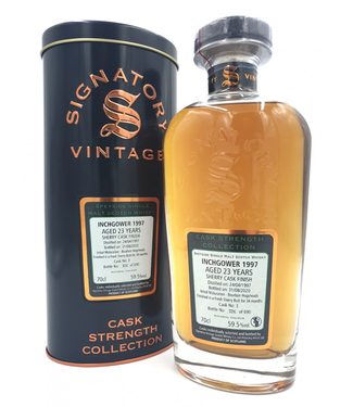 Inchgower Inchgower 1997 Signatory Cask Strength Cask 3 0,70 ltr 59,5%