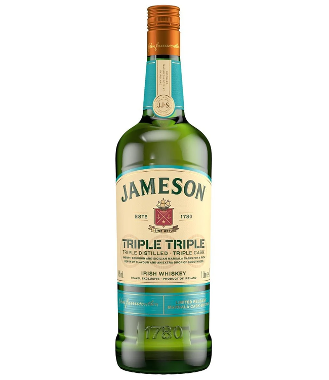 Jameson Triple Triple Marsala Cask Irish Whiskey 1,00 ltr 40%
