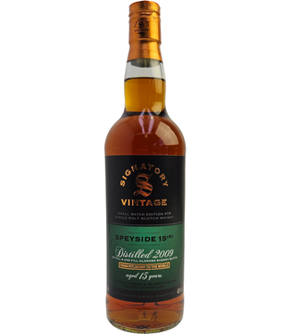 Speyside Speyside (M) 2009 Signatory Vintage Small Batch #19 0,70 ltr 48,2%