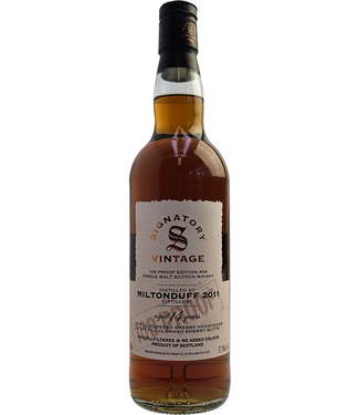 Miltonduff Miltonduff 2011 Signatory Vintage 100 Proof Edition #54 0,70 ltr 57,1%