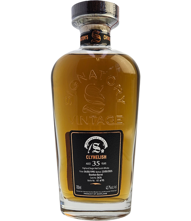 Clynelish 35 Years Old 1990 Signatory Symington's Choice Cask 3476 0,70 ltr 42,7%