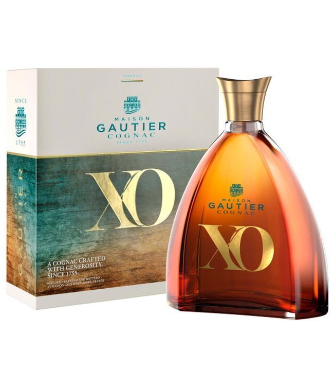 Cognac Gautier XO Gold & Blue 0,70 ltr 40%