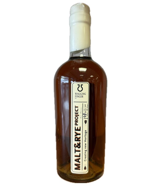 Wagging Finger Malt & Rye 5 Years Old 0,70 ltr 55%