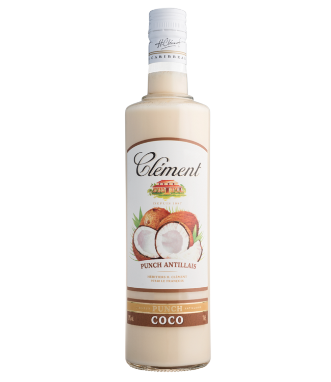 Clement Punch Antillais Coco 0,70 ltr 18%
