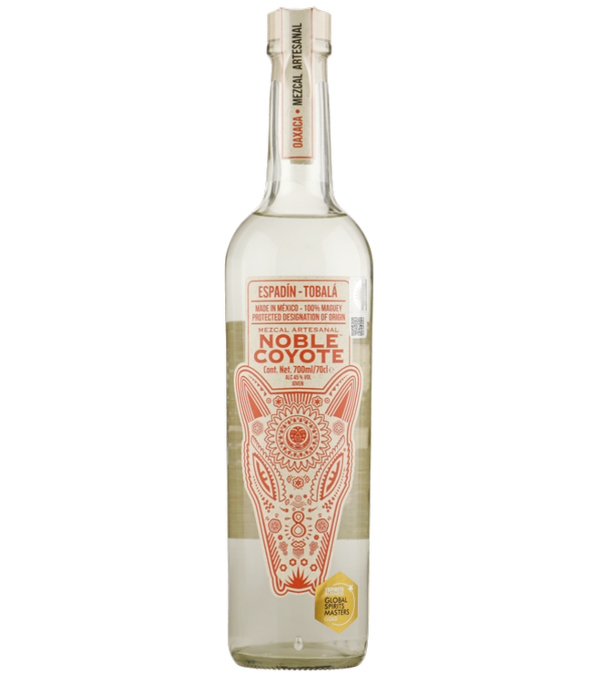 Noble Coyote Mezcal Espadin Tobala 0,70 ltr 45%