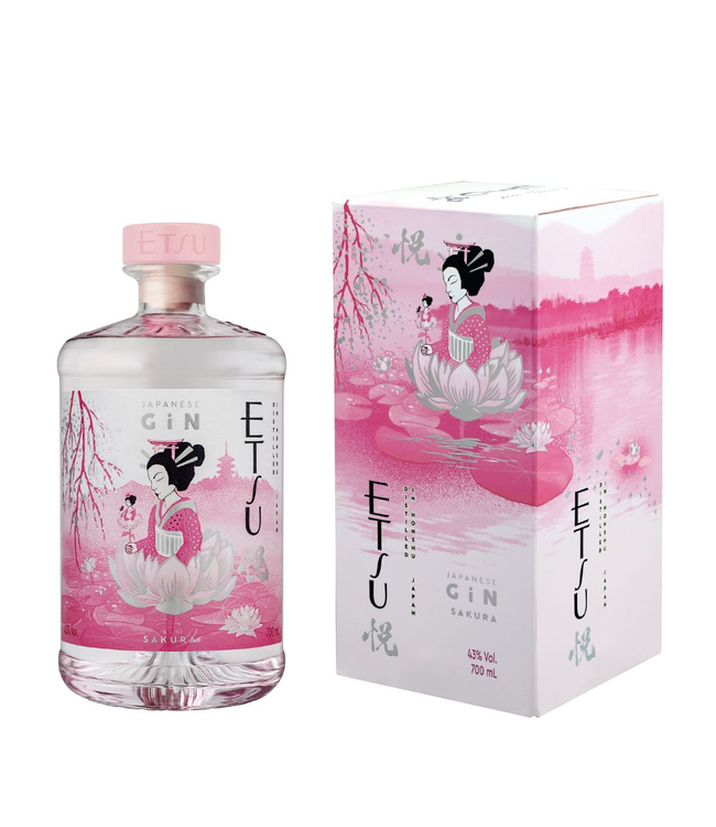 Gin Etsu Sakura 0,70 ltr 43%