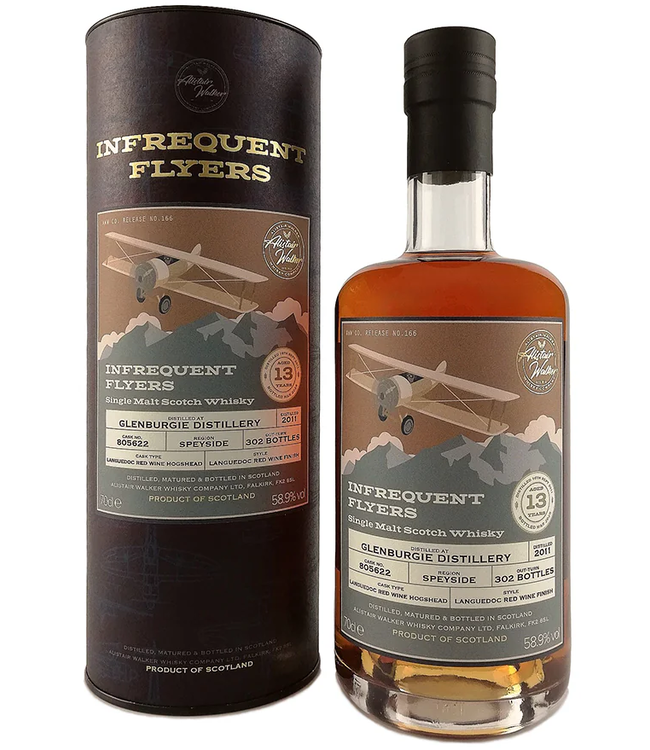 Glenburgie 13 Years Old 2011 Infrequent Flyers 0.70 ltr 58.9%