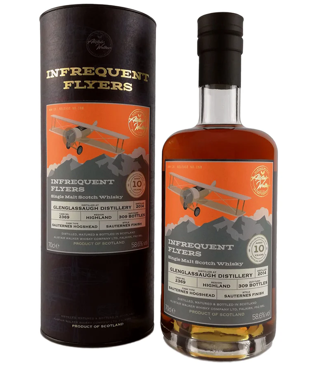 Glenglassaugh 10 Years Old 2014 Infrequent Flyers 0,70 ltr 58,6%