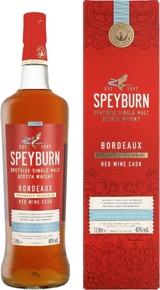 Speyburn Bordeaux Red Wine Cask 1,00 ltr 40%