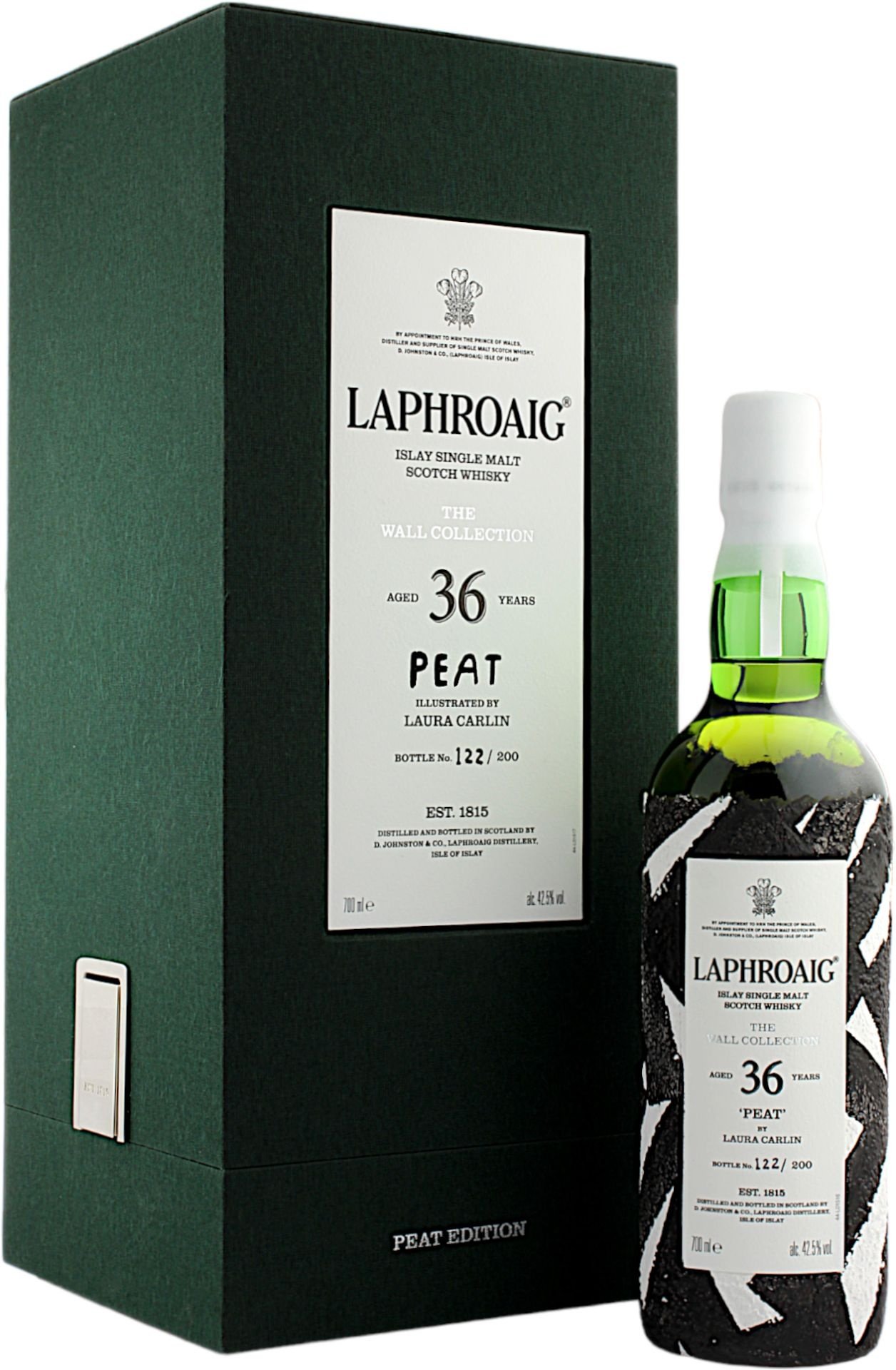 Laphroaig 36 Years Old The Wall Collection Peat Edition 0,70 ltr 42,5%