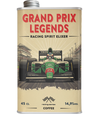Jerrycan Grand Prix Legends No. 24 Coffee 0,45 ltr 14,9%