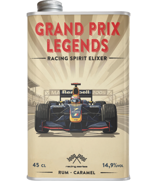 Jerrycan Grand Prix Legends No. 7 Rum Caramel 0,45 ltr 14,9%