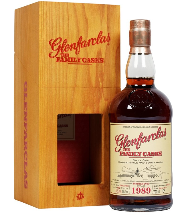 Glenfarclas Family Casks 1989 Summer Release 2022 Cask 13031 0,70 ltr 52,3%