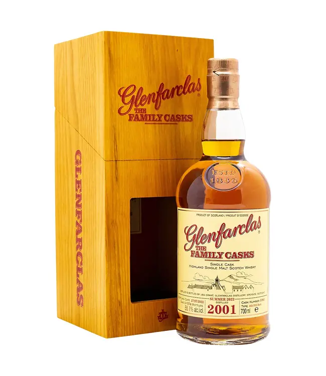 Glenfarclas Family Casks 2001 Summer Release 2022 Cask 3383 0,70 ltr 55,1%