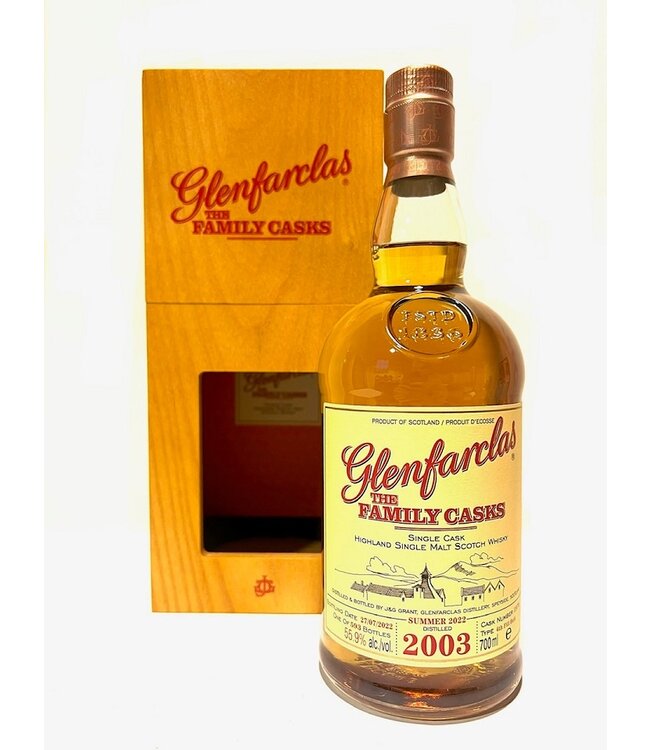 Glenfarclas Family Casks 2003 Summer Release 2022 Cask 1970 0,70 ltr 55,9%