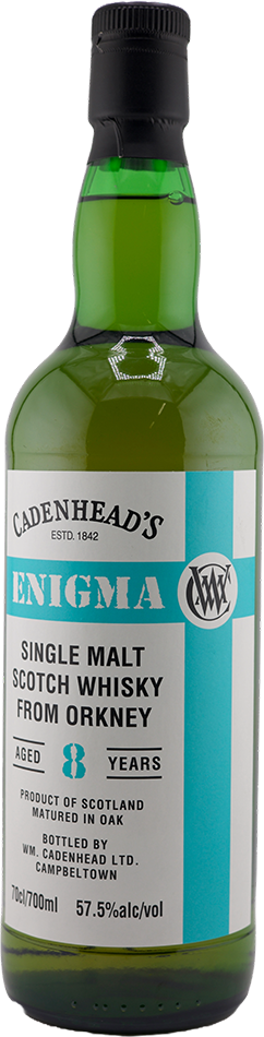 Enigma Orkney 8 Years Old 2016 Cadenhead 0,70 ltr 57,5