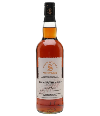 Glenrothes Glenrothes 2015 Signatory Vintage 100 Proof Edition #50 0,70 ltr 57,1%