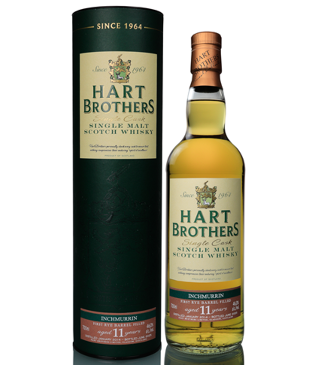 Inchmurrin 11 Years Old 2014 Hart Brothers 0,70 ltr 46%