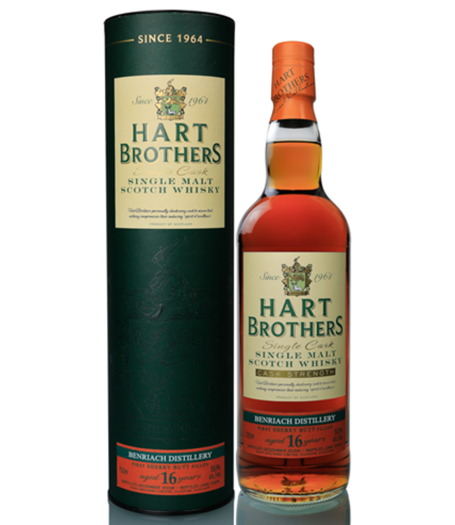 Benriach 16 Years Old 2008 Hart Brothers 0.70 ltr 55.9%