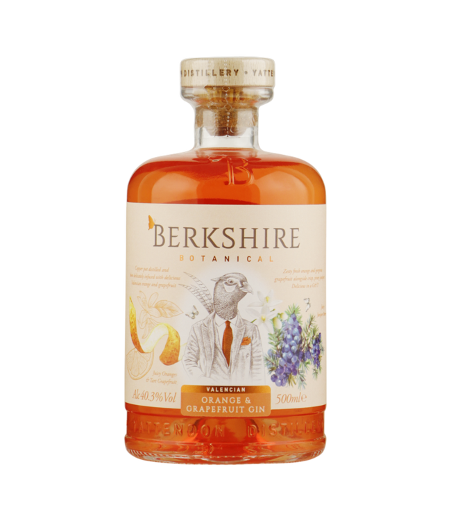 Berkshire Orange & Grapefruit Gin 0,50 ltr 40,3%