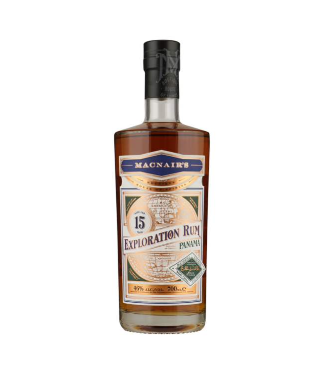 Macnair's 15 Years Old Panama Exploration Rum 0,70 ltr 46%