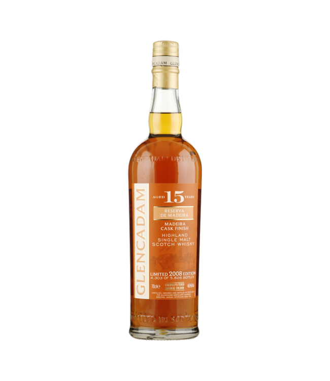 Glencadam 15 Years Old Madeira Cask Finish 2008 0,70 ltr 46%