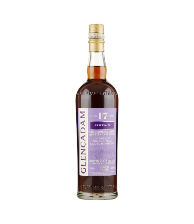 Glencadam 17 Years Old PX Sherry Quarter Cask Finish 2006 0,70 ltr 46%