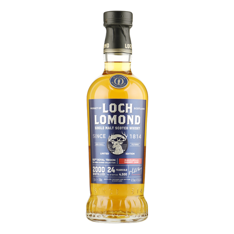 Loch Lomond The Open 2024 Manzanilla Sherry 24 Years Old 0,70 ltr 47,1%