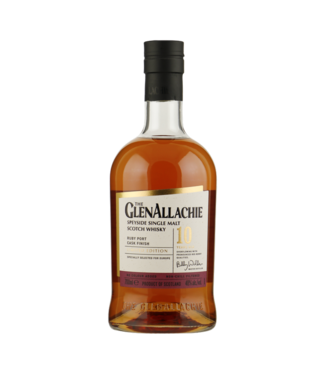 Glenallachie 10 Years Old Ruby Port Cask Finish 2024 0,70 ltr 48%