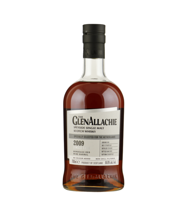 Glenallachie 15 Years Old Single Cask Bordeaux Red Wine 0,70 ltr 61,8%