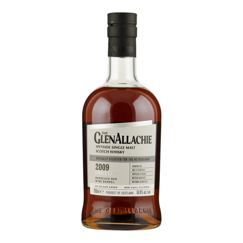 Glenallachie 15 Years Old Single Cask Bordeaux Red Wine 0,70 ltr 61,8%