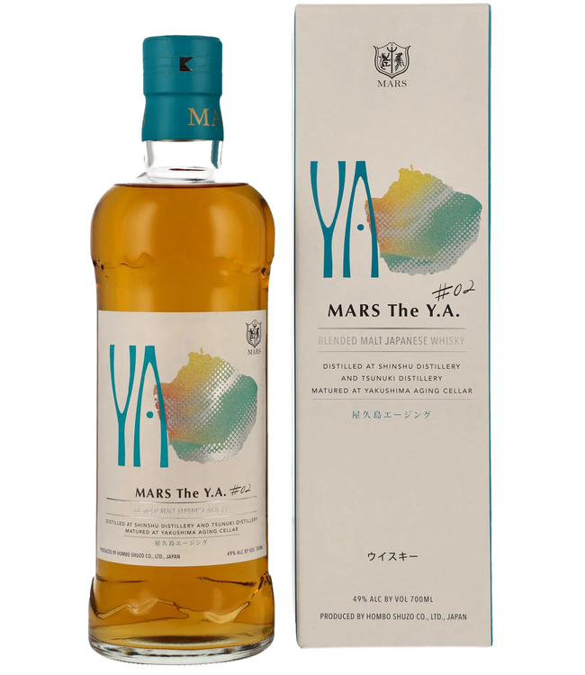 Mars The Y.A. #2 Peated Blended Malt Japanese Whisky 0,70 ltr 49%