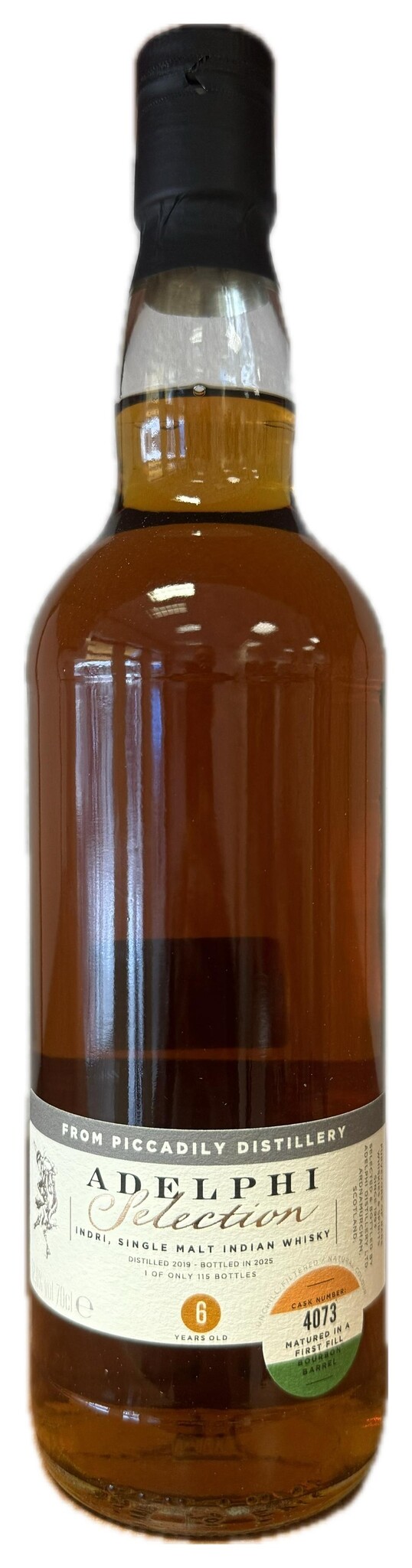Adelphi Piccadily Distillery 6 Years Old 2019 0,70 ltr 52%