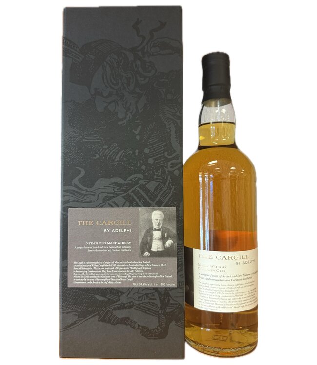 Adelphi The Cargill 5 Years Old 0,70 ltr 57,4%
