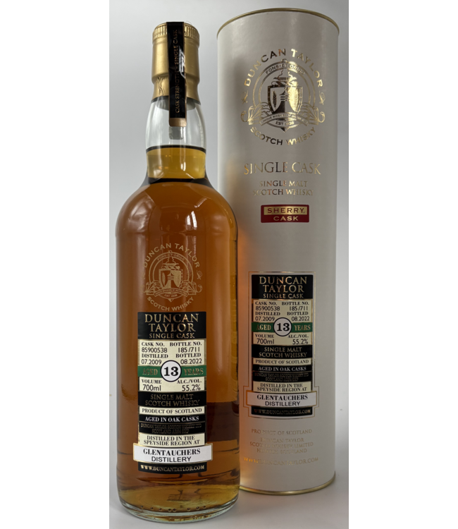 Duncan Taylor Glentauchers 13 Years Old 2009 0,70 ltr 55,2%