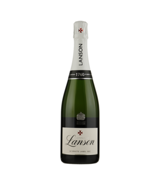 Champagne Lanson Le White Label Sec 0,75 ltr 12,5%