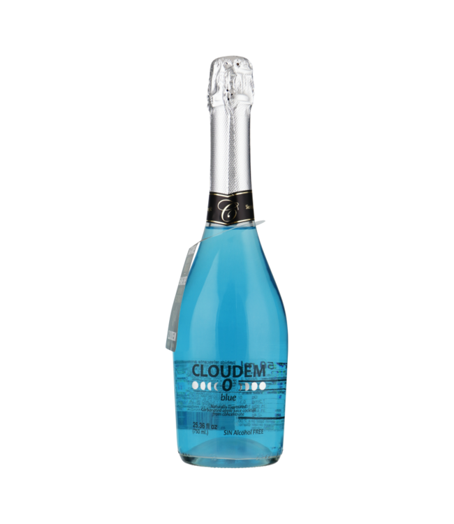 Cloudem Blue Sparkling Alcoholvrij 0,75 ltr