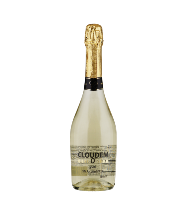 Cloudem Gold Sparkling Alcoholvrij 0,75 ltr