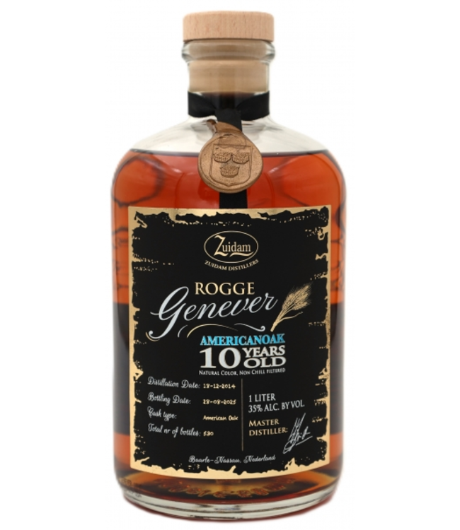 Zuidam Special No. 40 Rogge Genever American Oak 10 Years Old 1,00 ltr 35%