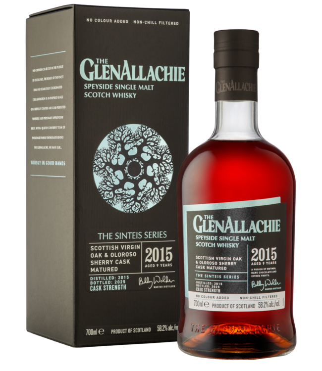 Glenallachie 2015 Sinteis Scottish Virgin Oak & Oloroso 0,70 ltr 58,2%